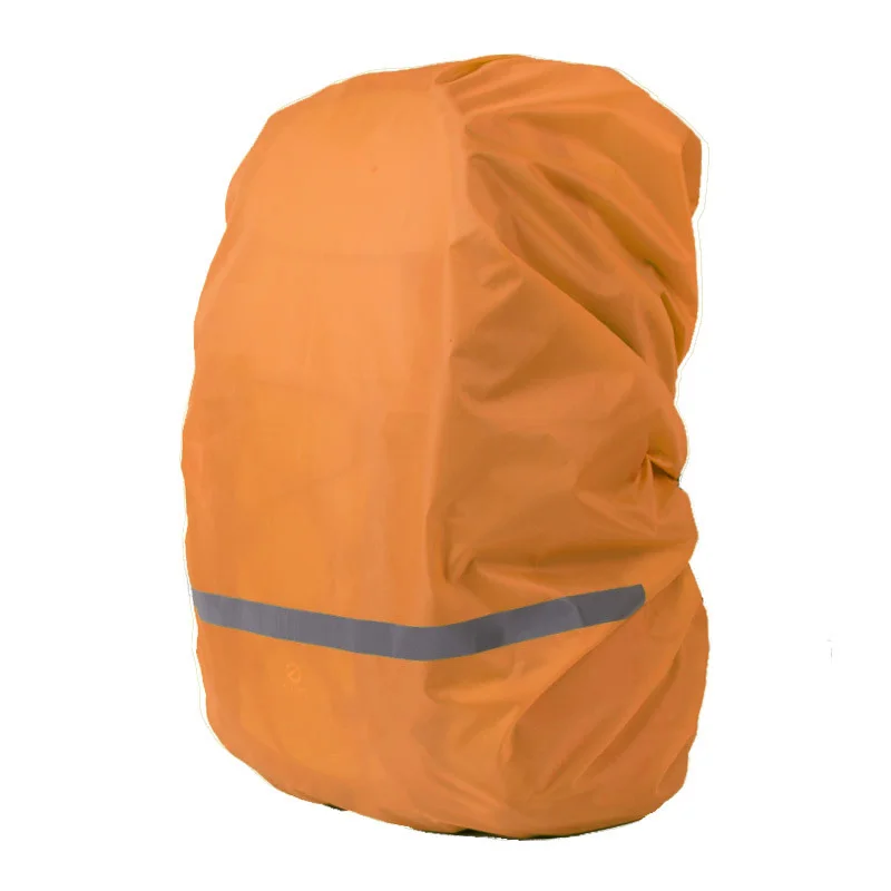 Orange 20L-70L светоотражающий светильник, водонепроницаемый рюкзак с защитой от пыли, дождевик, портативный ультра-светильник, на плечо, для защиты, для улицы, инструменты, походные сумки - Цвет: Orange