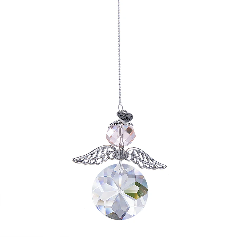H& D Кристалл ангел-хранитель Suncatcher оконная подвеска украшения Висячие Радуга производитель мяч призмы для домашнего декора(Multi-7pcs