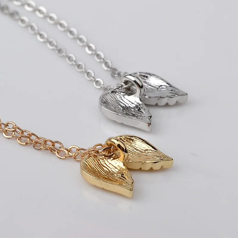 Горячая Распродажа женское ожерелье с подвеской покрытое золотом и серебром