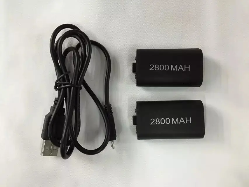 3-1 2x перезаряжаемые батареи+ 1x usb кабель для зарядки комплект батарей для microsoft Xbox One беспроводной контроллер Джойстик Геймпад