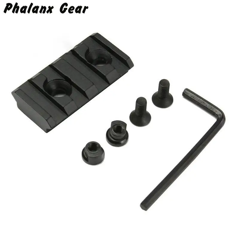 Тактическая Охота 40 мм 4 слота Алюминиевый Keymod прицел Крепление Пикатинни Вивер