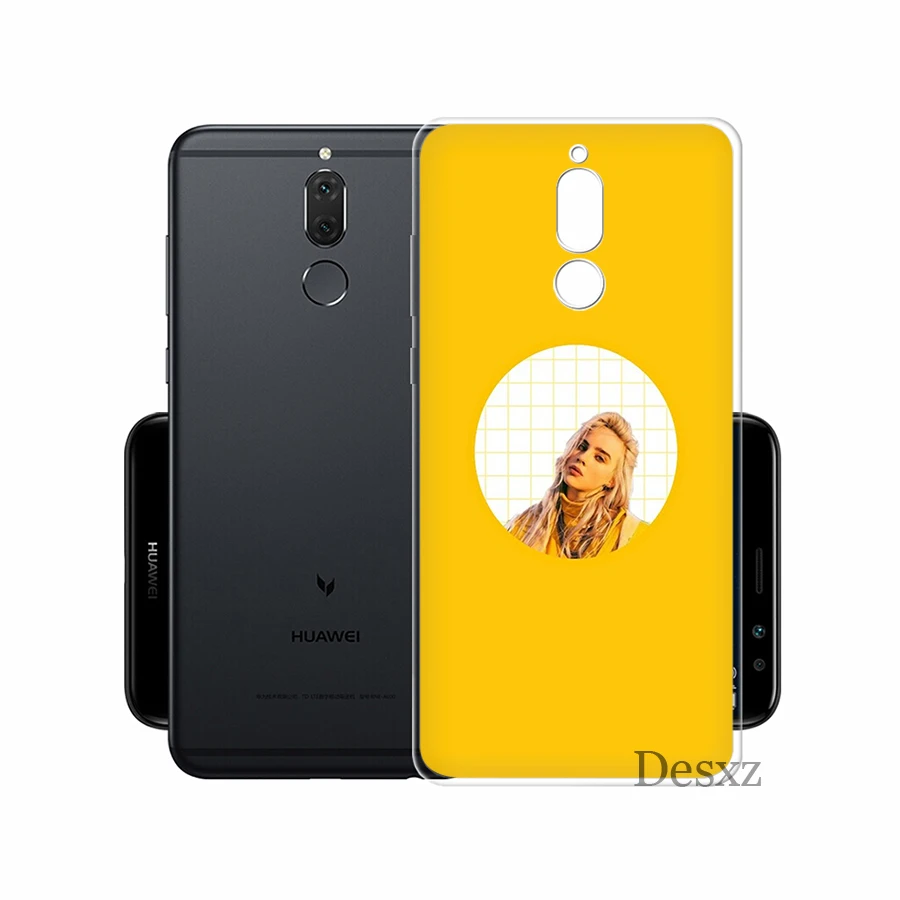 Desxz Billie Eilish желтый чехол для Huawei P20 P10 P9 P8 Lite Pro Plus P Smart Mini телефона жесткий