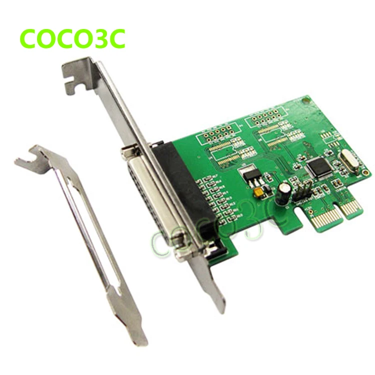 MosChip MCS9901 Industrial PCIe 1 параллельная плата контроллера IEEE 1284 PCI express к принтеру DB25 порт