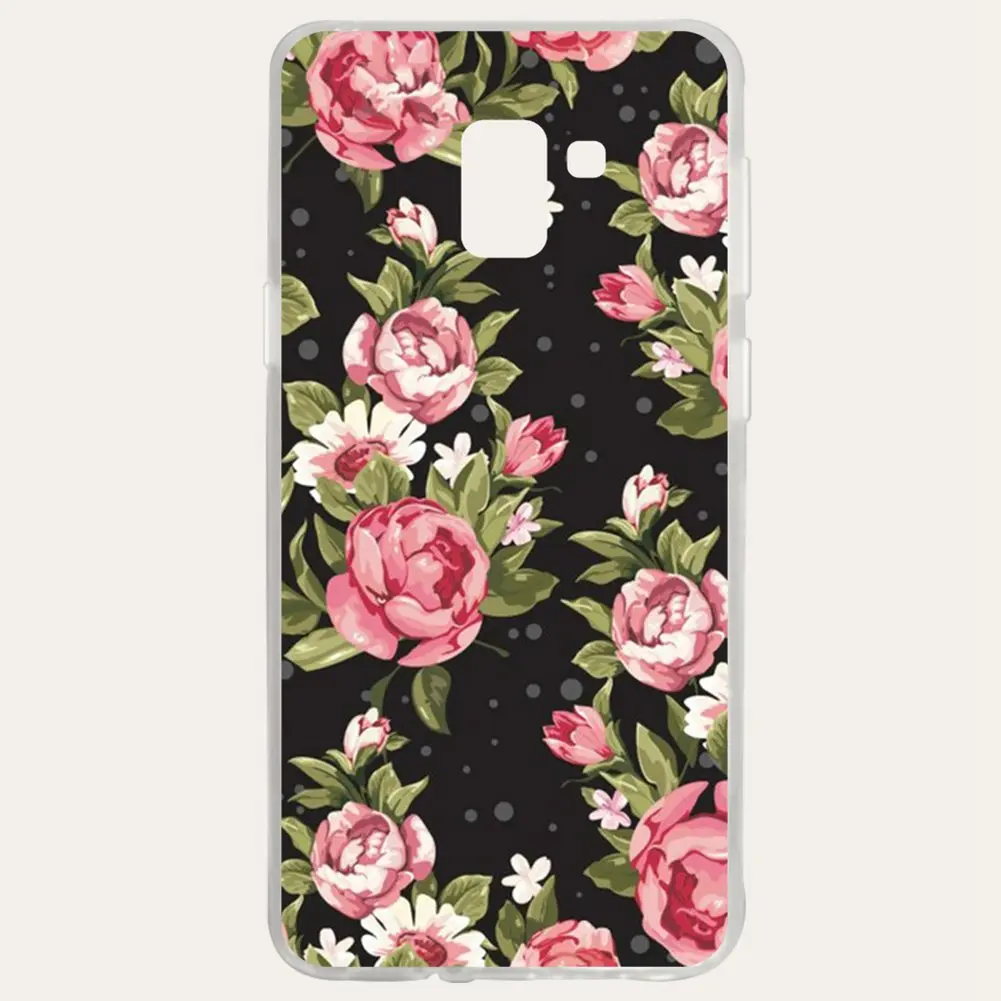 Mutouniao Роза кремния Мягкие TPU чехол для samsung Galaxy J1 J2 J3 J5 J7 премьер-ПЛЮС Pro 2015 2016 2017 2018 |