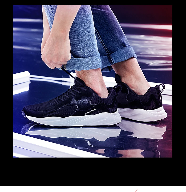 

ONEMIX Men Casual Shoes Women Running Shoes Soft High Rebound Outsole Breathable Mesh Trail Trainers Outdoor Sport Sneakers