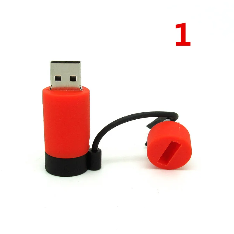 Мультяшный Огнетушитель USB флеш накопитель u диск карта памяти Забавный подарок