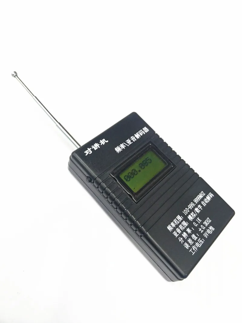 OPPXUN black Accurate RK560 50MHz-2.4GHz Portable Handheld Frequency Counter DCS CTCSS Radio Testing Meter | Мобильные телефоны и