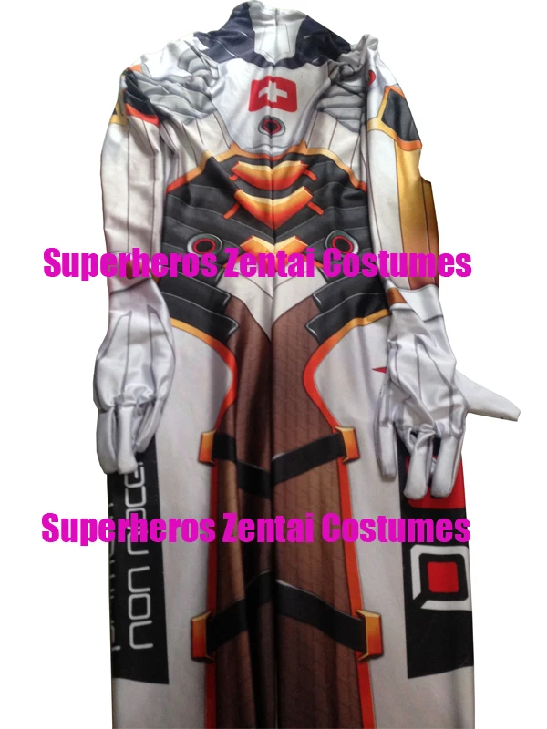 Костюм для косплея D.VA skin concept из спандекса костюм с 3D принтом милосердия Д. Ва