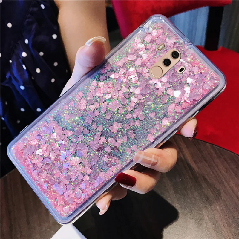 Quicksand Case For Huawei Honor 10 V10 V9 V20 8X Play Note 8 9 Lite Soft Phone Y9 2019 P8 P9 Y5 Y6 2017 Cover |