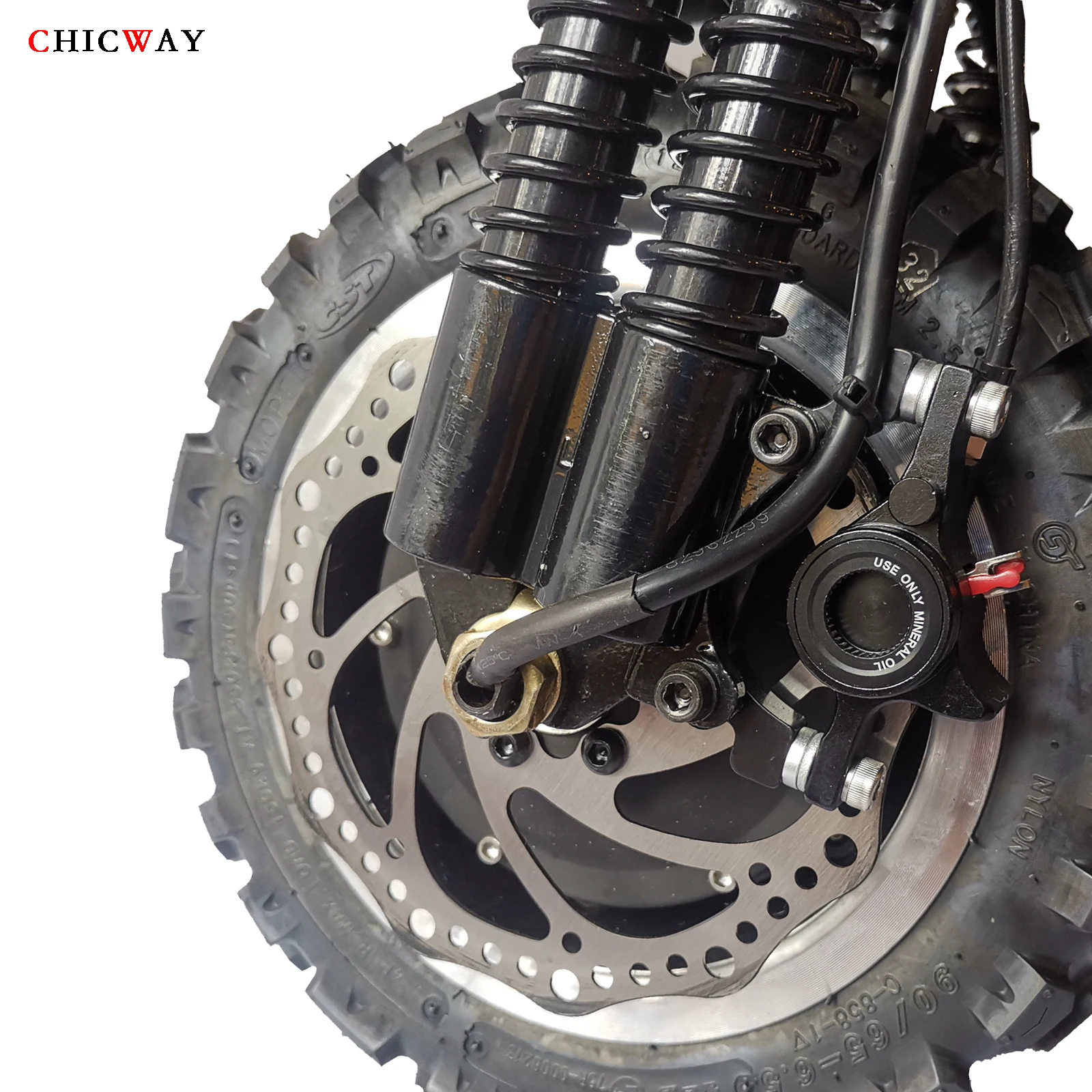 Электрический скутер CHICWAY 3200 Вт 60 в 26 А/ч максимальная скорость 65 км/+ двойной