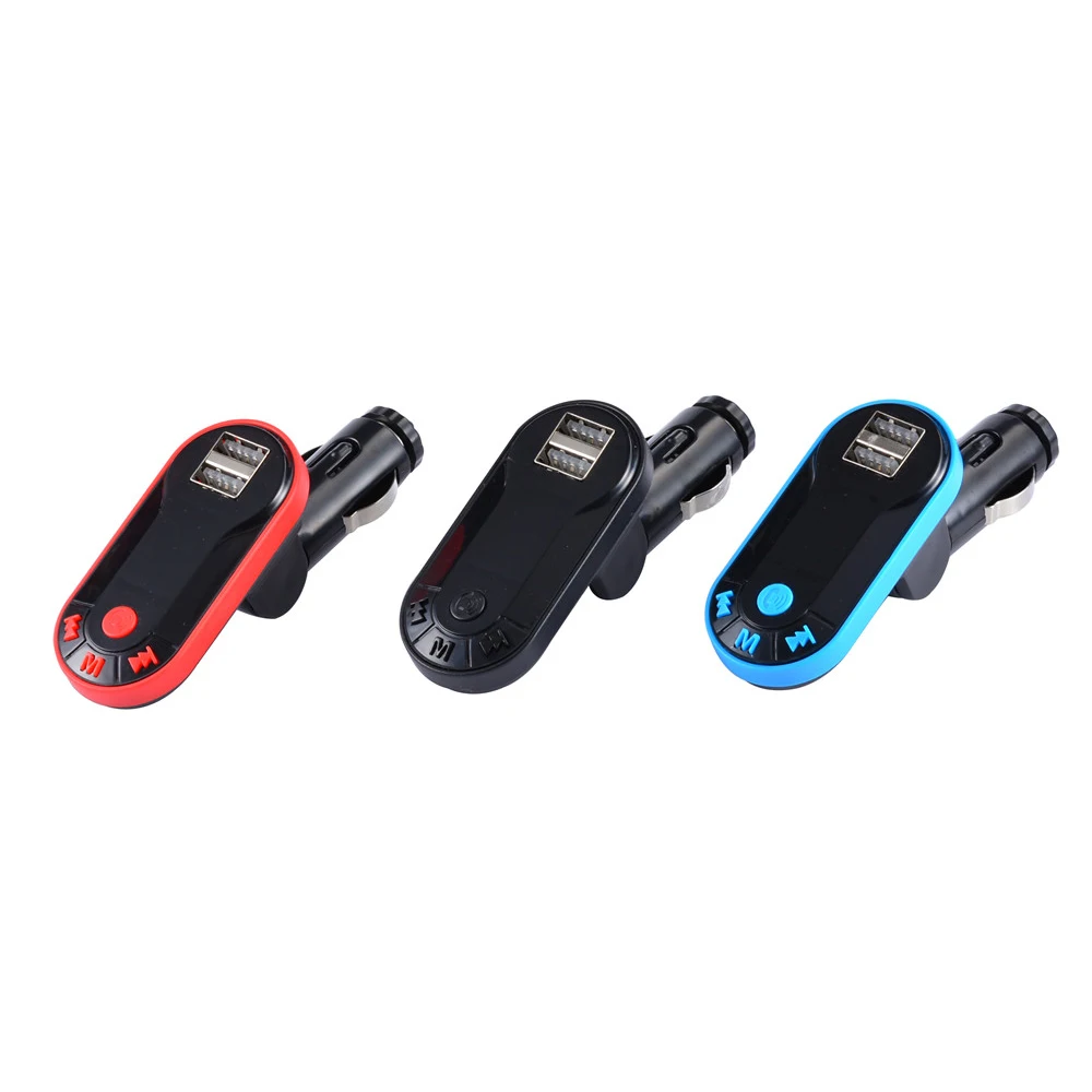 Беспроводной автомобильный комплект громкой связи Bluetooth fm-передатчик ЖК MP3-плеер USB зарядное устройство 3.1A автомобильные аксессуары Поддержка TF карты/USB чтения