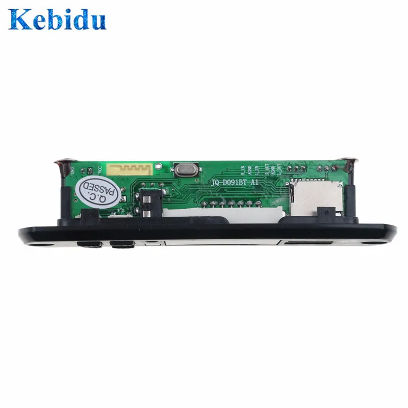 Аудио модуль KEBIDU DC 5 в 12 В Bluetooth MP3 WMA FM AUX декодер плата TF радио автомобильный