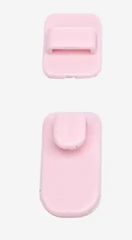 pink 2 pairs Пластиковые Крючки 2 пары(4 шт.) набор липких крючков ТВ кондиционер пульт дистанционного управления ключ практичный настенный держатель для хранения крепкая вешалка - Цвет: pink 2 pairs