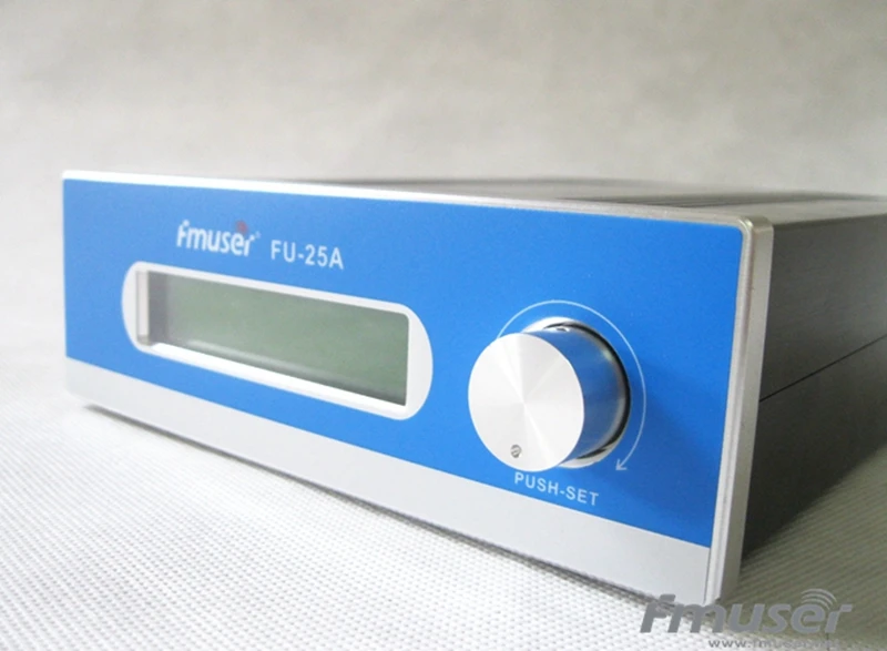 FMUSER Φ 25W PLL FM радиопередатчик вещания для радиостанции моно/стерео регулируемый