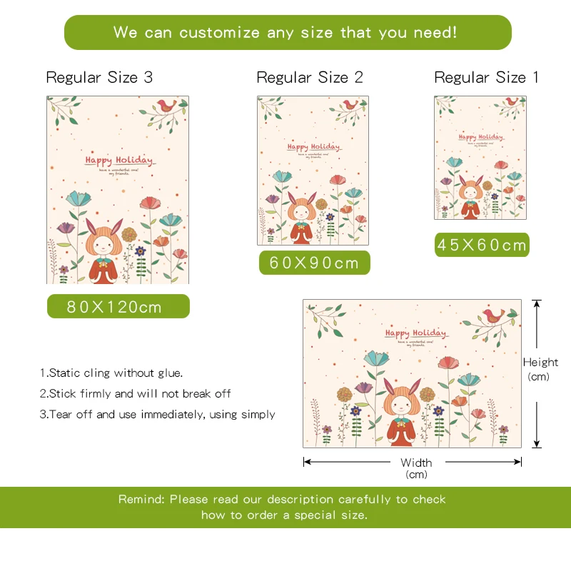 Статический Цепляются матовые непрозрачные пятнистости Стекло Стикеры окна