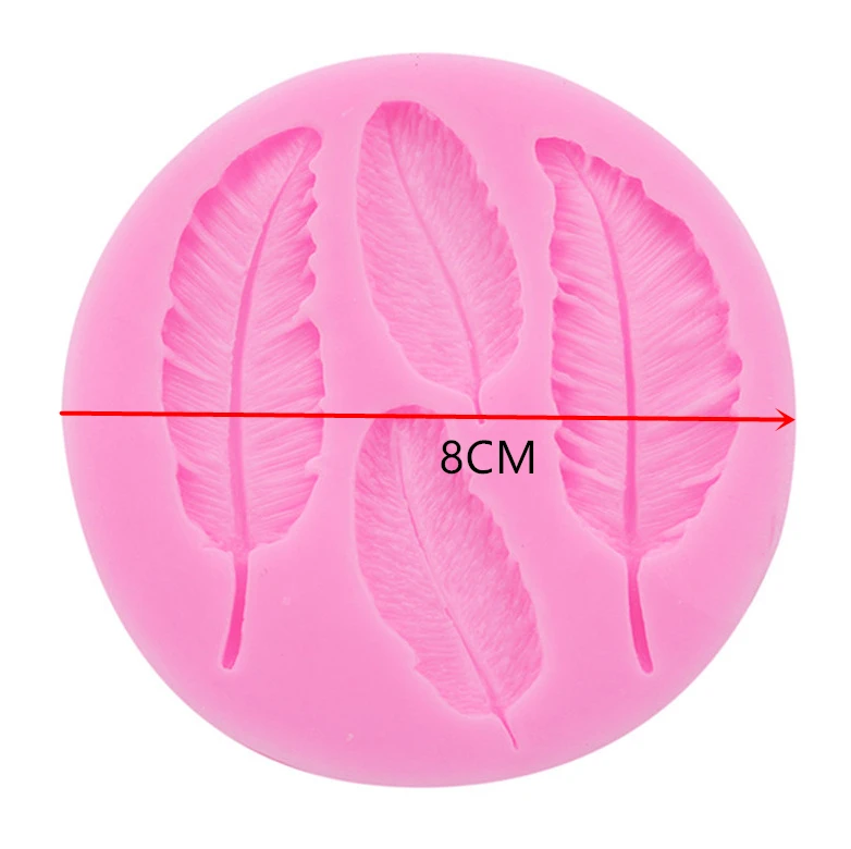 Aomily 3D перо DIY Форма для торта свадебный торт силиконовая форма для помадки Mousse Brim Декор сахарное ремесло глазурь коврик для выпечки кондитерских изделий