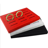 hot high quality bracelet display box jewelry tray shelf holder anklet storage case bangle showcase with 15 positions storage