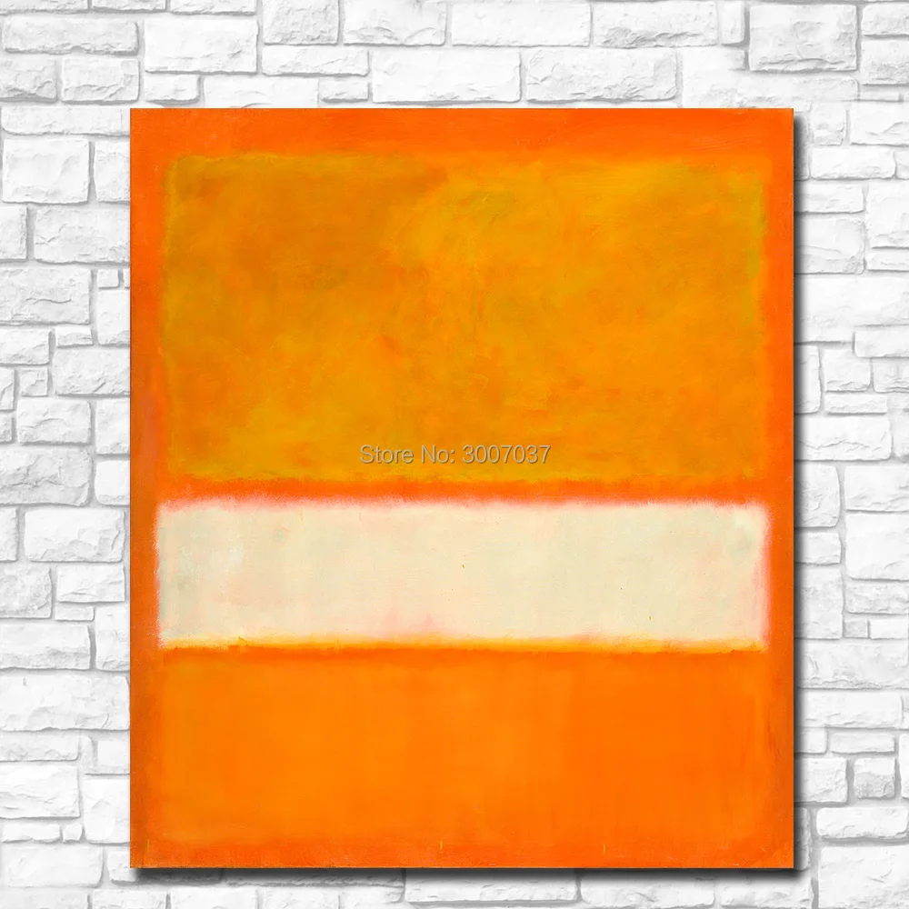 

Large Size oil painting Abstract picture Mark Rothko oil Painting art Untitled 100% handmade Canvas painting Home Decor ship dhl