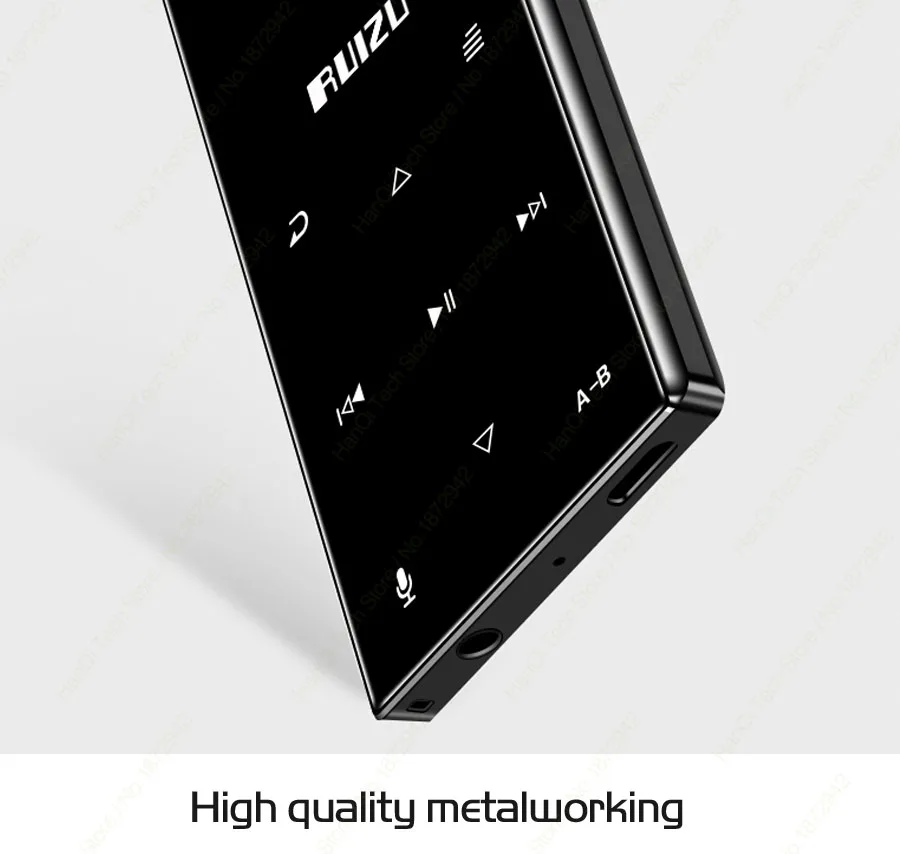 Ruidu D29 Bluetooth MP3-плеер портативный аудио 8 Гб музыкальный плеер со встроенным динамиком Поддержка FM, запись, электронная книга, часы, шагомер