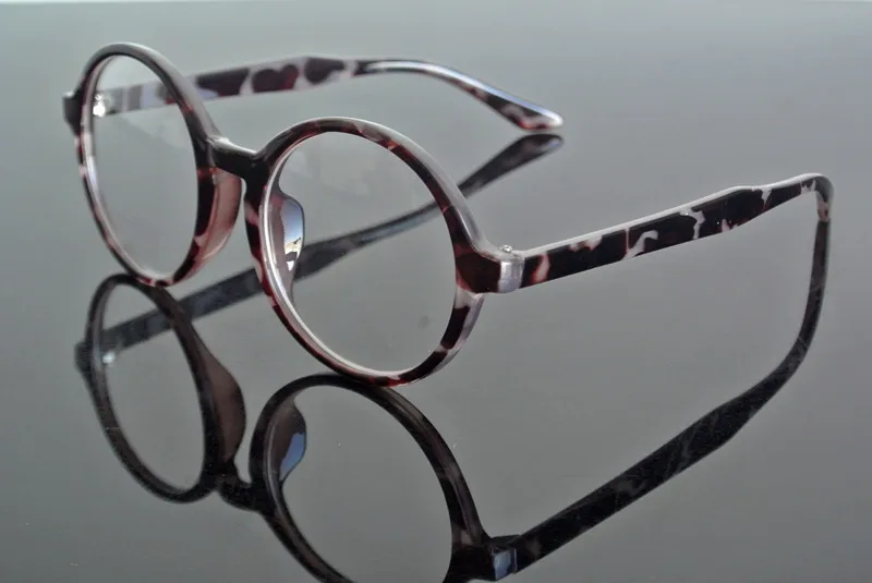 Tortoise Brown Винтаж круглые очки для чтения Для мужчин Для женщин Ретро мода полный обод+ 50+ 75+ 100+ 125+ 150+ 175+ 200+ 250+ 3+ 350+ 375+ 4+ 425+ 450 - Цвет оправы: Tortoise Brown