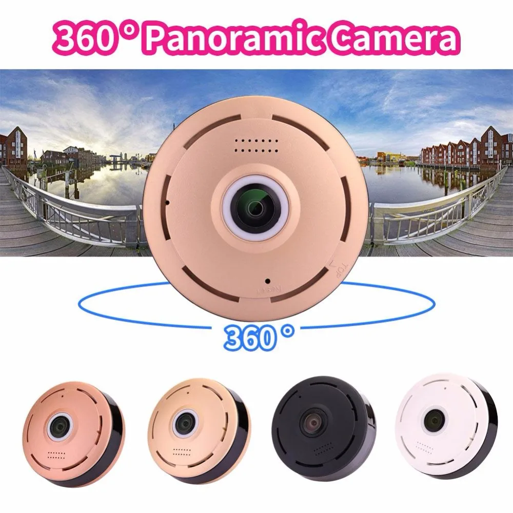 Esddi 360 градусов панорамная камера беспроводная WiFi видеокамера dpi 1.3MP HD 960*1280