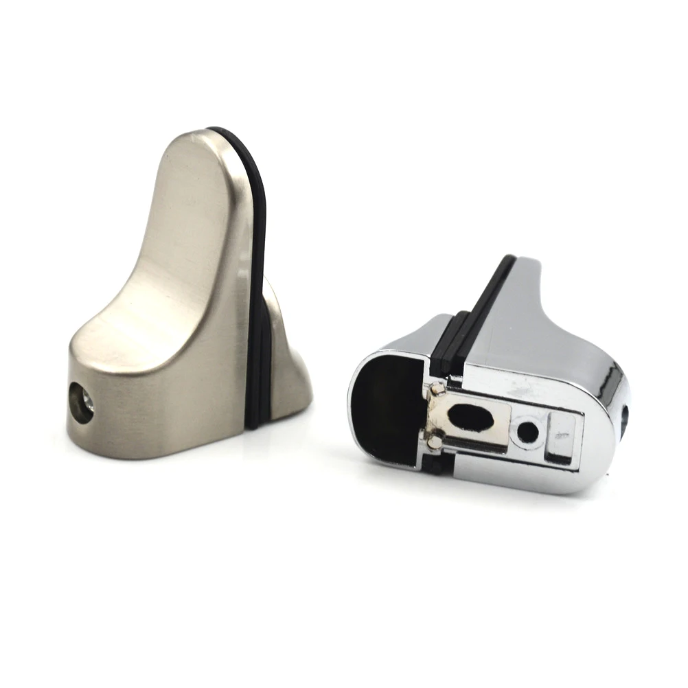 Регулируемый полированный хромированный держатель для стеклянной полки