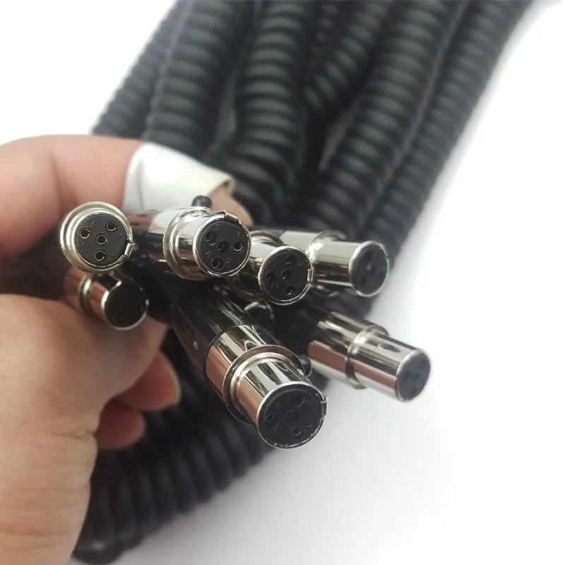 ARRI камера монитора 12 В кабель питания для LEMO 0B 2 контактный штекер mini XLR 4