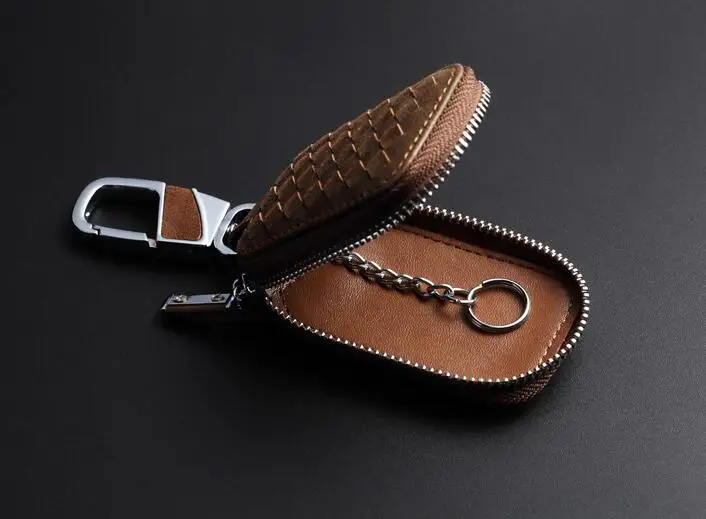 2018 подарок для мужчин женщин автомобильный кожаный держатель ключей чехол