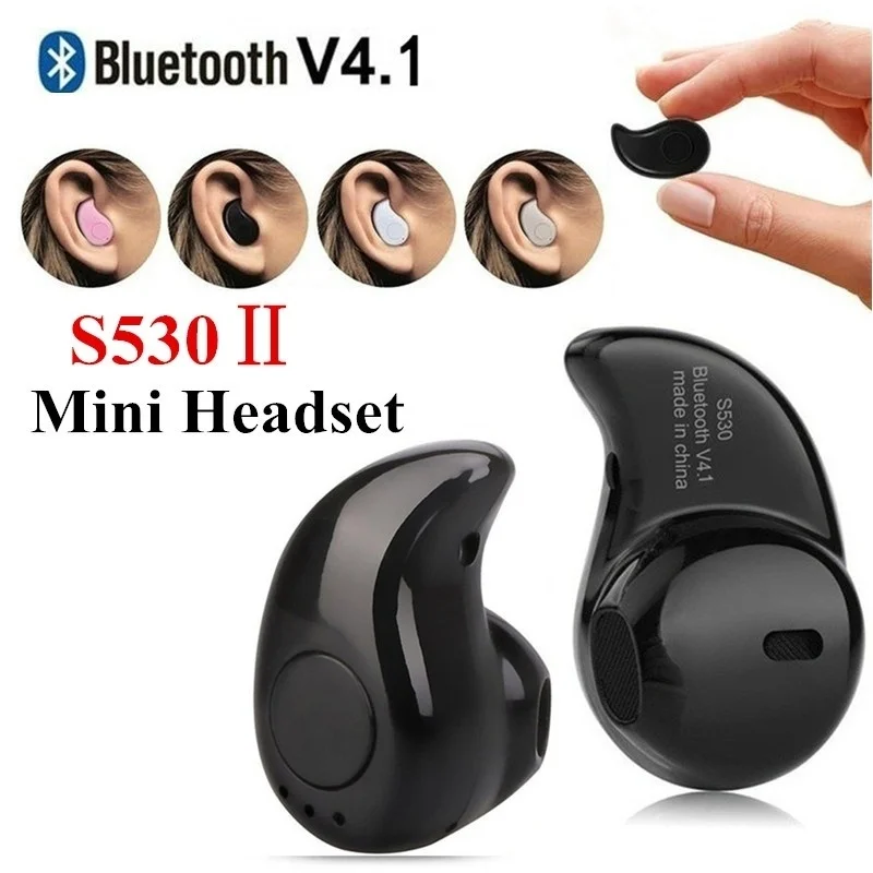 Мини беспроводные S530 Fone De Ouvido Универсальные наушники Bluetooth наушники bluetooth-гарнитура стерео вакуумные наушники