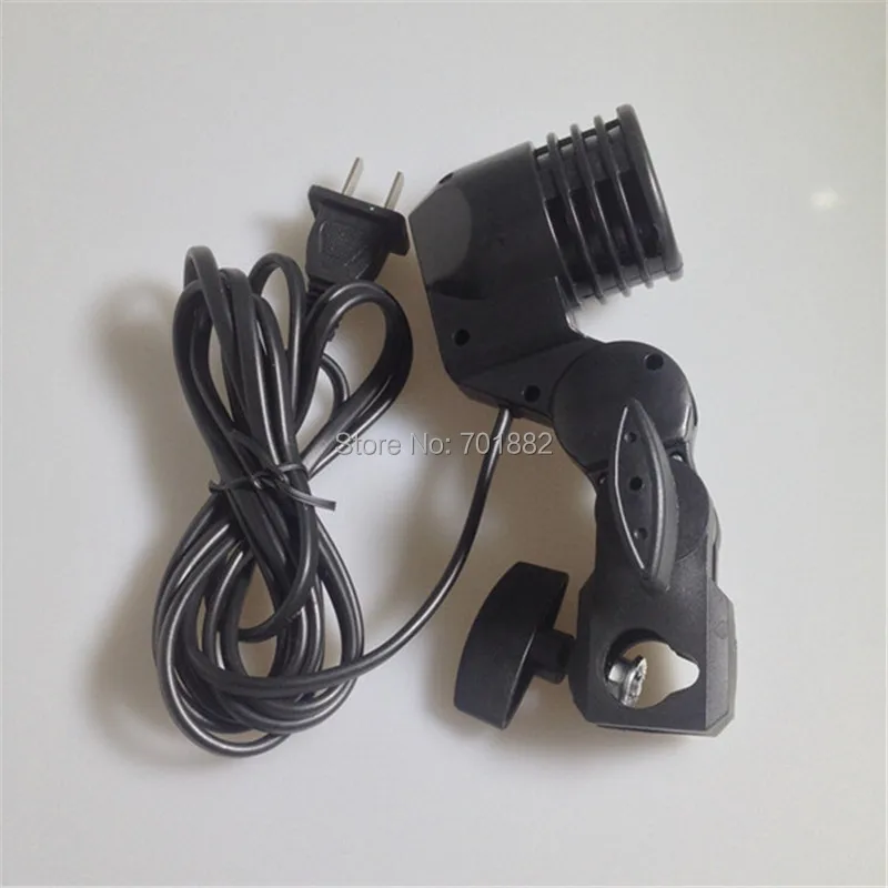 E27 розетка с одной головкой держатель лампы вспышка зонтик кронштейн фото