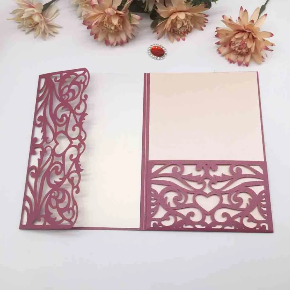

50pcs/lot Elegant Royal Restore Card For Wedding Invitation Birthday Dinner Party Wedding Decorations Greeting