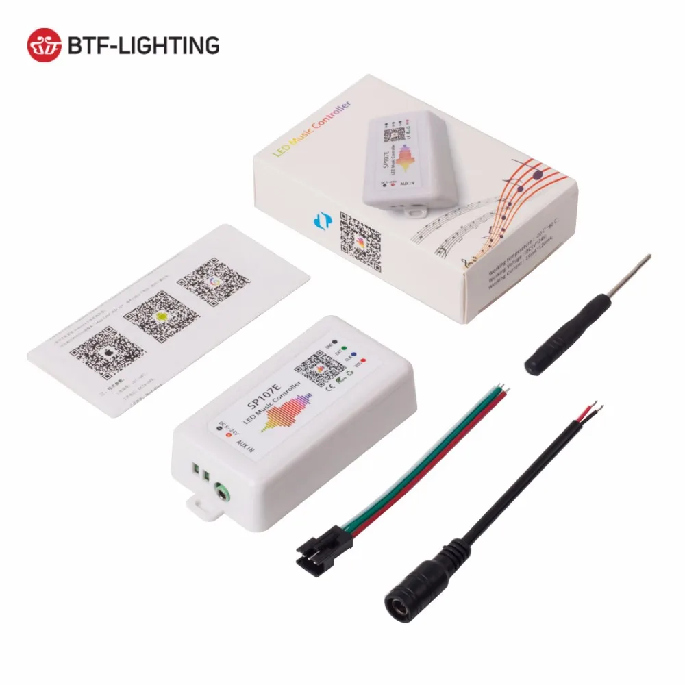 SP107E светодиодный контроллер WI FI Bluetooth пикселей IC SPI музыкой с помощью мобильного