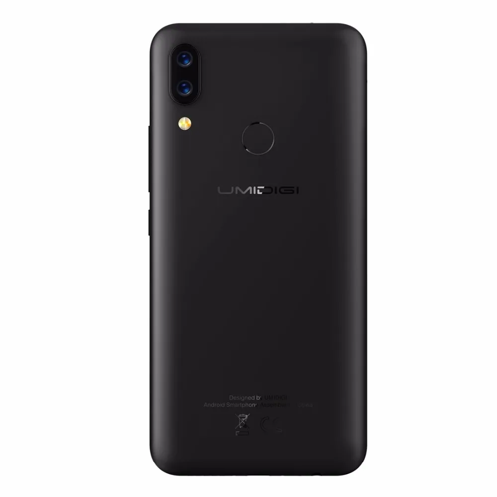 UMIDIGI power Android 9,0 5150 мАч большая батарея 18 Вт 6,3 'FHD+ экран капли воды 4 Гб+ 64 Гб Helio P35 глобальная версия смартфона 16 МП