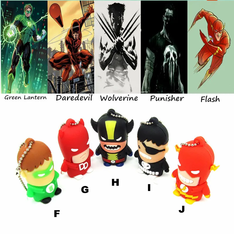 10 стилей с металлической цепочкой супер герой Капитан Америка/Зеленый