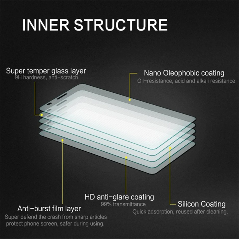 3D 9H Полное покрытие закаленного стекла для защиты экрана ASUS Zenfone Live ZB501KL Твердое пленочное покрытие для Asus ZB501 501 501KL.