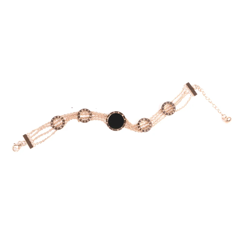 Женские Ювелирные изделия лучших брендов MOREDEAR розовое золото римские цифры