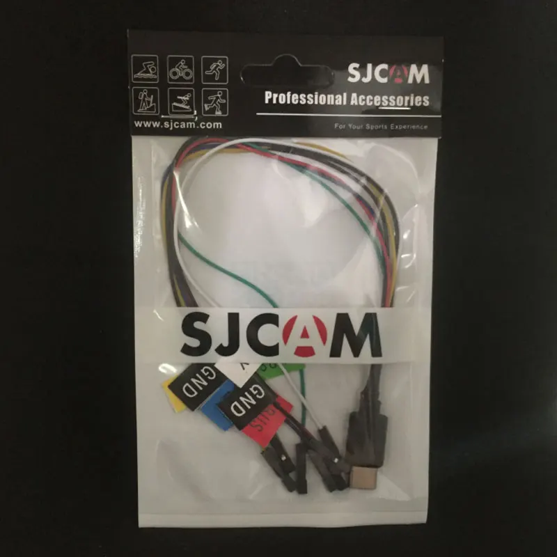 Av-кабель для SJCAM SJ9 Strike/Max SJ8 Pro/Plus/Air Sports Action camera FPV видео выход кабель type C аксессуары для фотосъемки