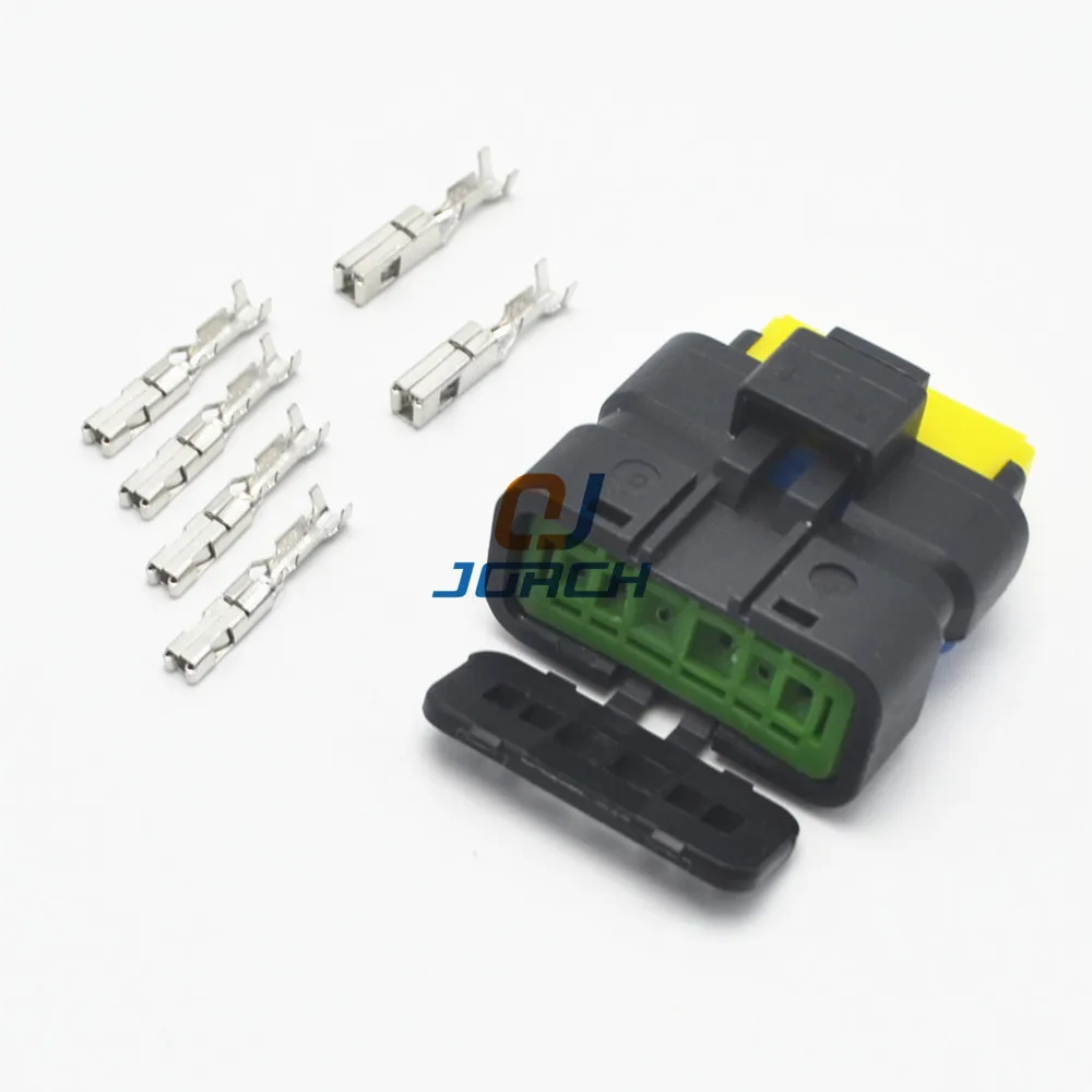5 комплектов 6 pin автомобильного Дроссельный клапан штепсельной вилки FCI жгут проводов водонепроницаемый разъем 211PC069S0049 211 PC069S0049