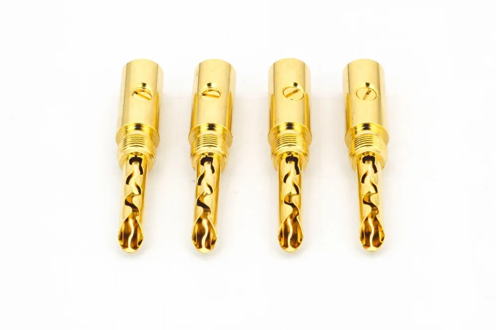 HiFi MPS Shark 0 6 колонка банановые штекеры разъем аудиоразъема из чистой меди 24K