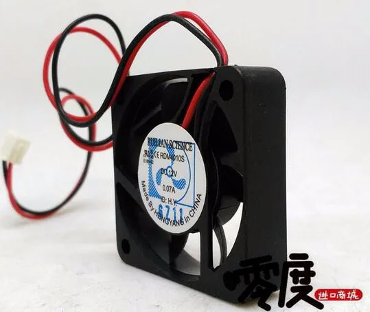 40*40*10 RDM4010S 12 В 0.07A 2 линии точность Ультра тихий вентилятор