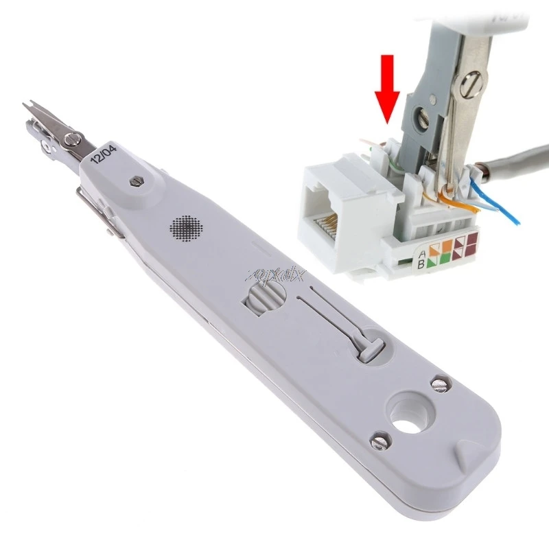 Сетевая коммутационная панель Ethernet лицевая инструмент RJ11 RJ45 Cat5 с датчиком Прямая