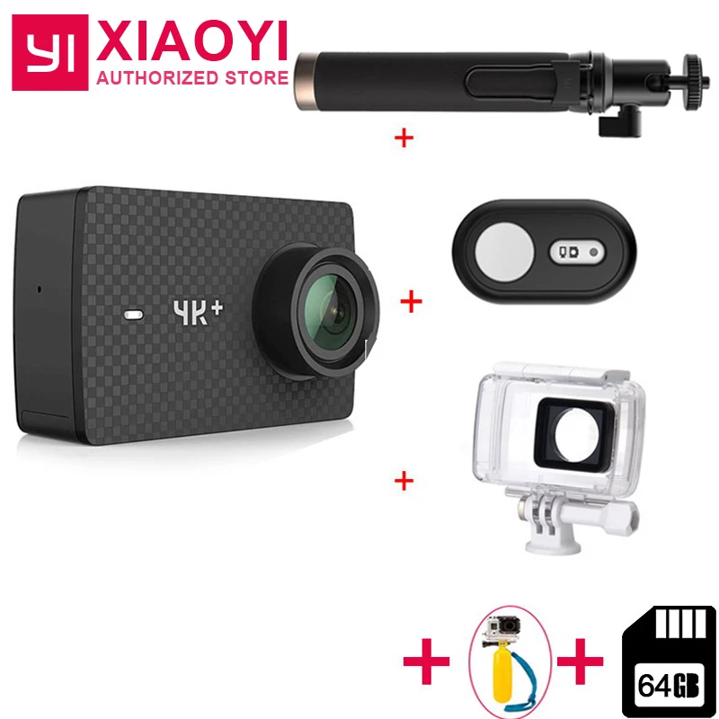 Добавить Бесплатная 64 Гб sd карта для спортивной экшн камеры Xiaomi YI 4 K плюс Камера