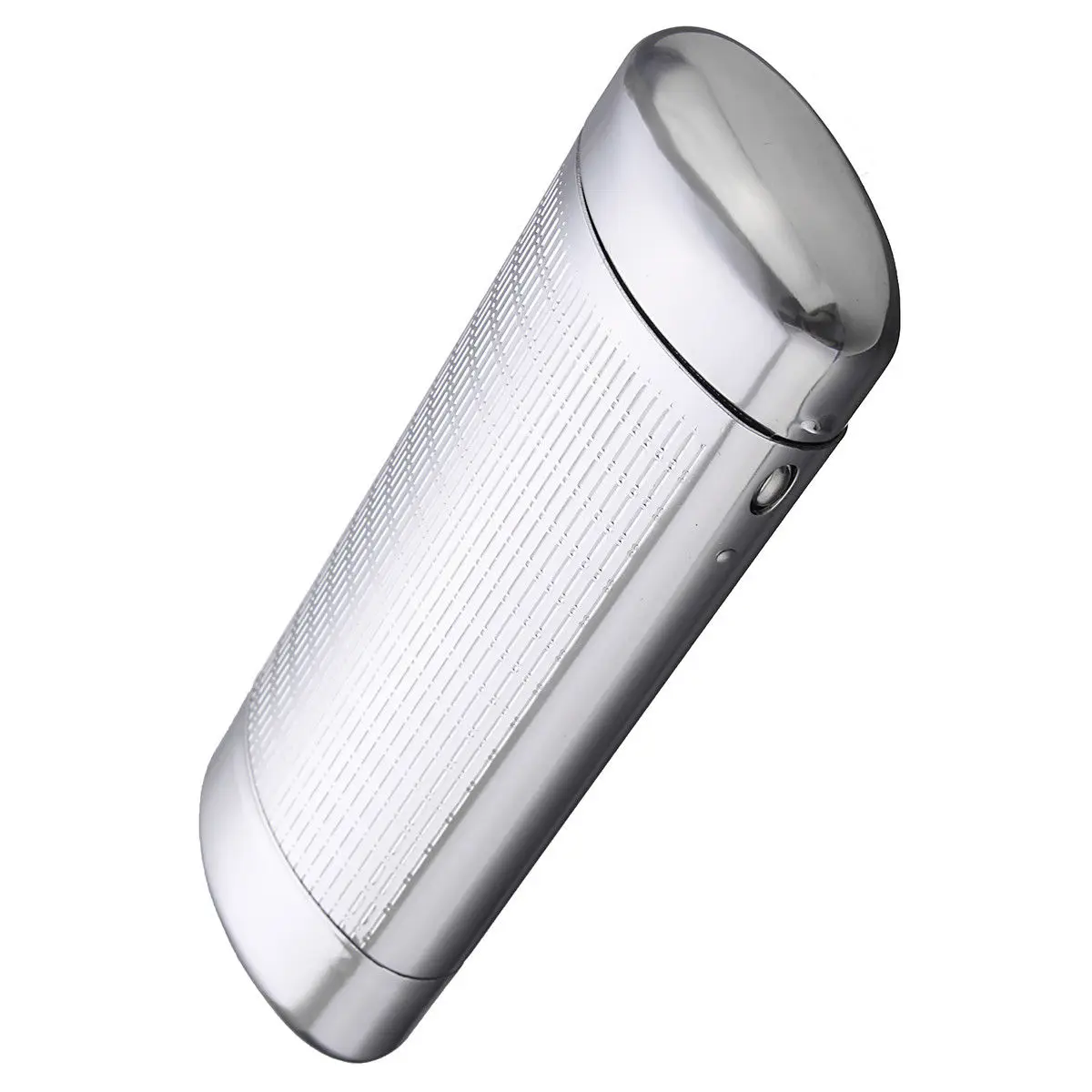 Элегантные жесткие чехлы для очков синего/серебристого цвета из алюминиево