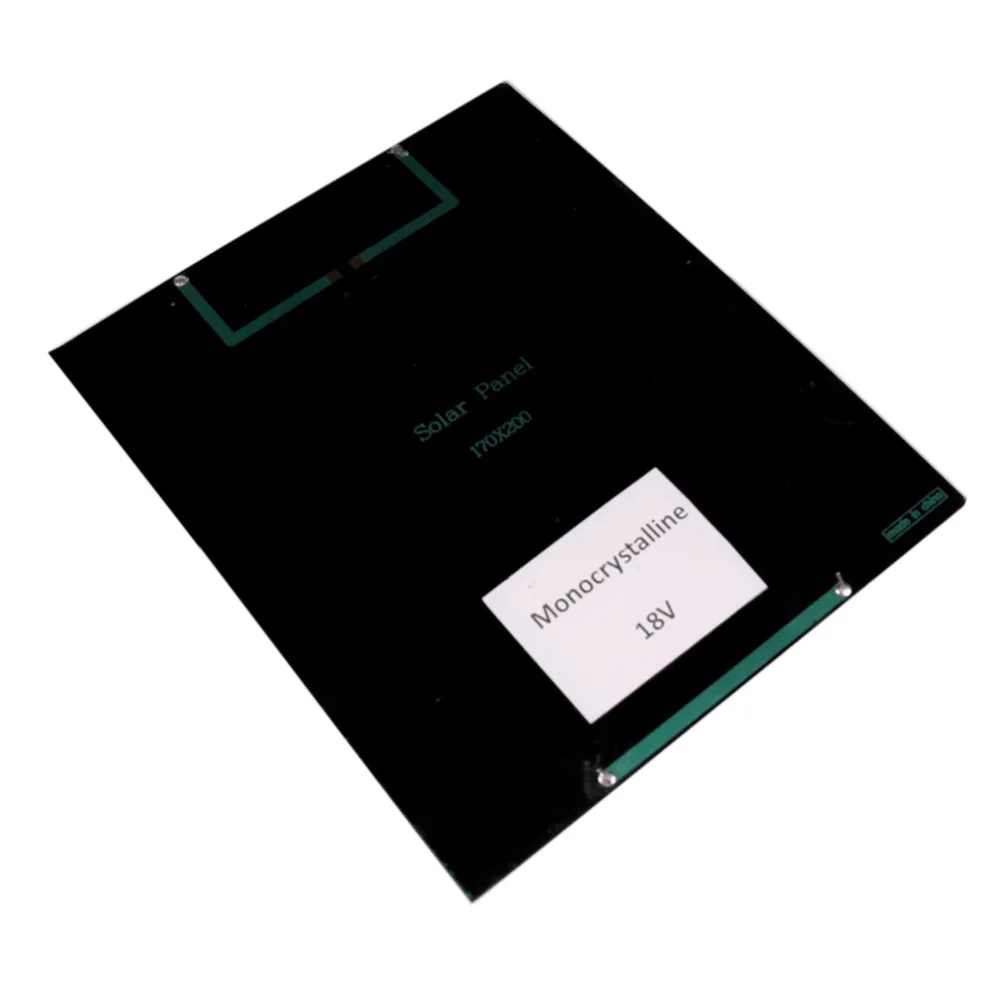 Монокристаллический 6 Вт 18 Вольт Панели Солнечных Батарей Электронная