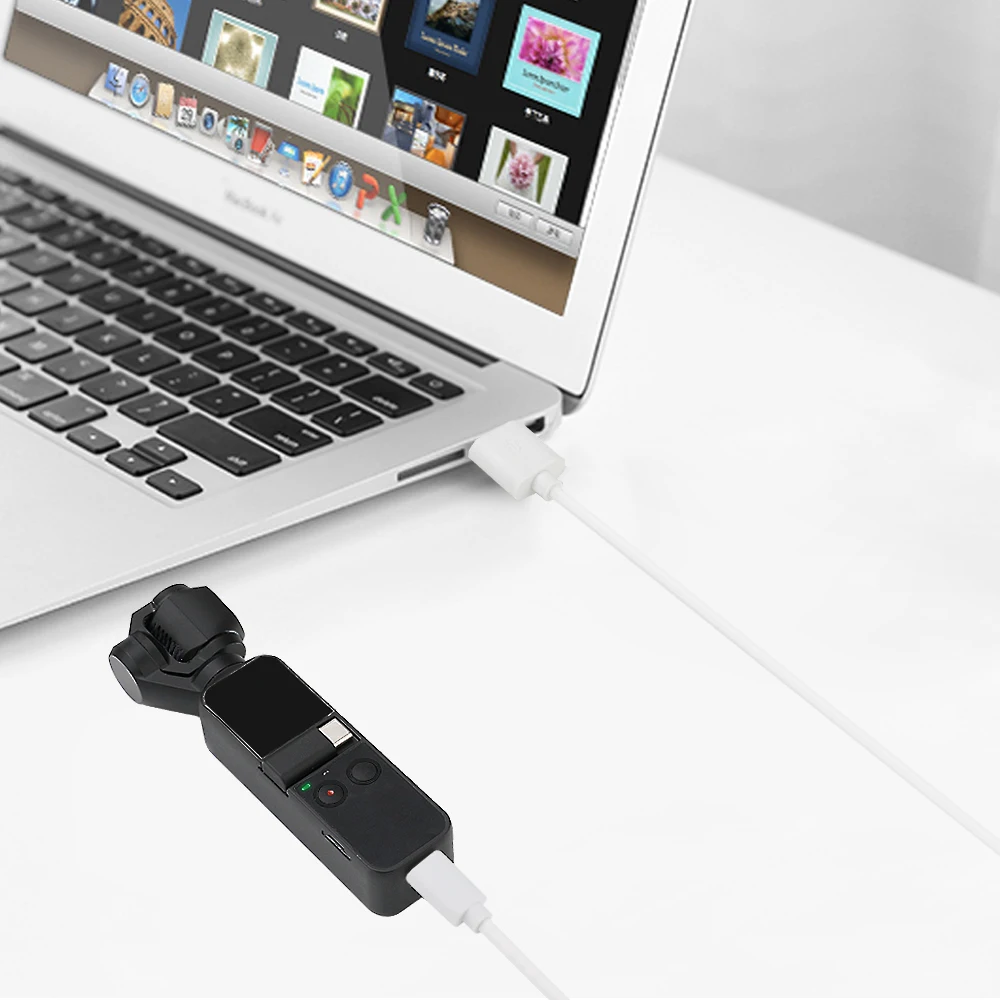 Кабель для зарядки камеры с портом Type C DJI Osmo Карманный карданный аксессуар 120 см