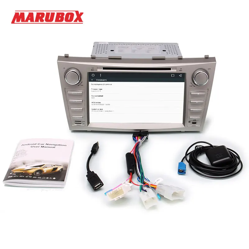 MARUBOX 2DIN четырехъядерный 8 дюймов Android 7 1 для Toyota Camry 2006 2011 GPS Bluetooth стерео радио