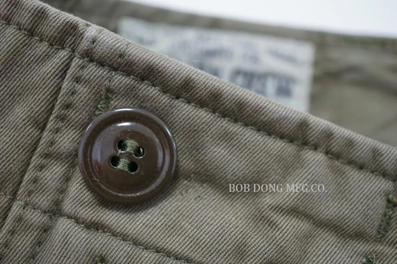 BOB DONG Repro US Army M-45 truoers винтажные мужские военные штаны оливковый натуральный