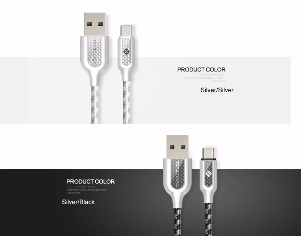 TOTU Тип usb C кабель для samsung S10 S9 S8 A50 Xiaomi Redmi Note 7 быстрой зарядки USB-C Зарядное устройство мобильного телефона USBC Тип-C