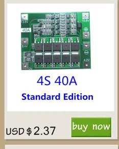 5 шт. 4S 40A литий-ионный Батарея 18650 Зарядное устройство pcb защиты БМС доска с баланс для буровых Двигатель 14.8 В 16.8 В lipo модуль
