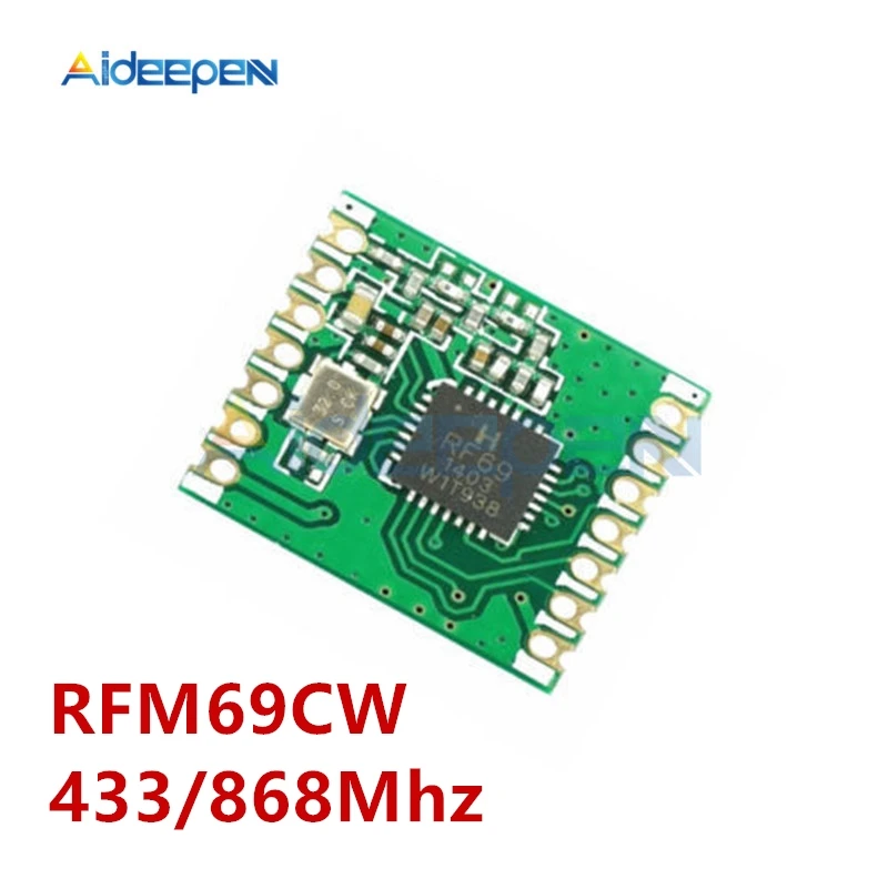 RFM69CW 433/868 МГц радиочастотный модуль приемопередатчика с RFM12B совместимая плата